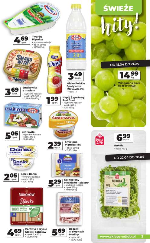 Odido - gazetka promocyjna Gazetka od środy 15.04 do wtorku 28.04 - strona 3