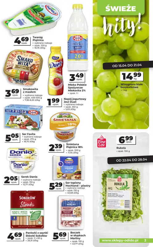 Odido - gazetka promocyjna Gazetka od środy 15.04 do wtorku 28.04 - strona 3