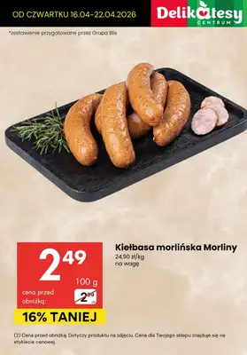 Delikatesy Centrum - gazetka promocyjna Czas na GRILLA! Sprawdź promocje od czwartku 16.04 do środy 22.04 - strona 4