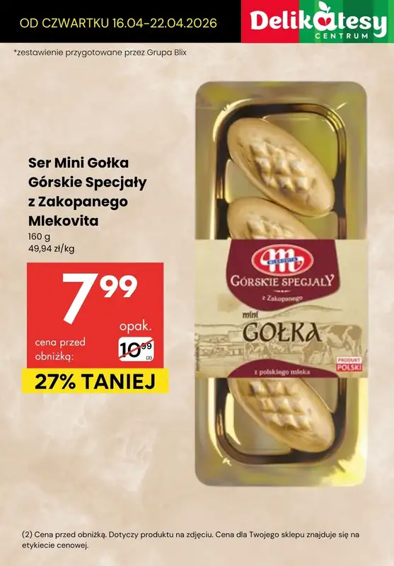 Delikatesy Centrum - gazetka promocyjna Czas na GRILLA! Sprawdź promocje od czwartku 16.04 do środy 22.04 - strona 5
