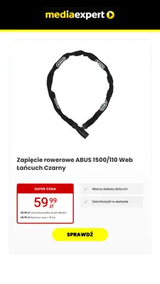 Media Expert - gazetka promocyjna Rowery i akcesoria  w supercenach! od środy 15.04 do czwartku 30.04 - strona 2