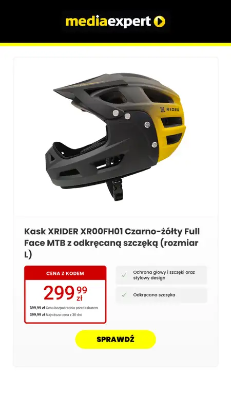 Media Expert - gazetka promocyjna Rowery i akcesoria  w supercenach! od środy 15.04 do czwartku 30.04 - strona 3