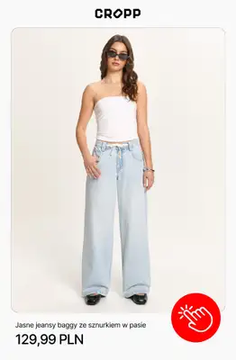 Cropp - gazetka promocyjna HOT DROP dla niej od środy 15.04  - strona 8