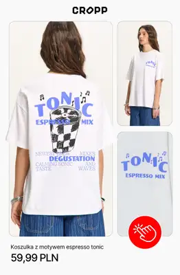 Cropp - gazetka promocyjna HOT DROP dla niej od środy 15.04  - strona 5