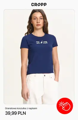 Cropp - gazetka promocyjna HOT DROP dla niej od środy 15.04  - strona 9