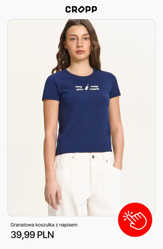 Cropp - gazetka promocyjna HOT DROP dla niej od środy 15.04  - strona 9