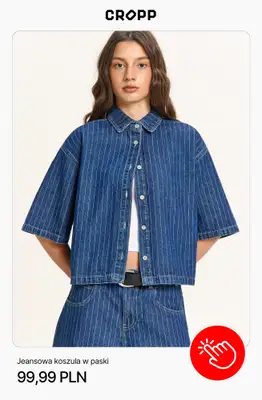 Cropp - gazetka promocyjna HOT DROP dla niej od środy 15.04  - strona 2