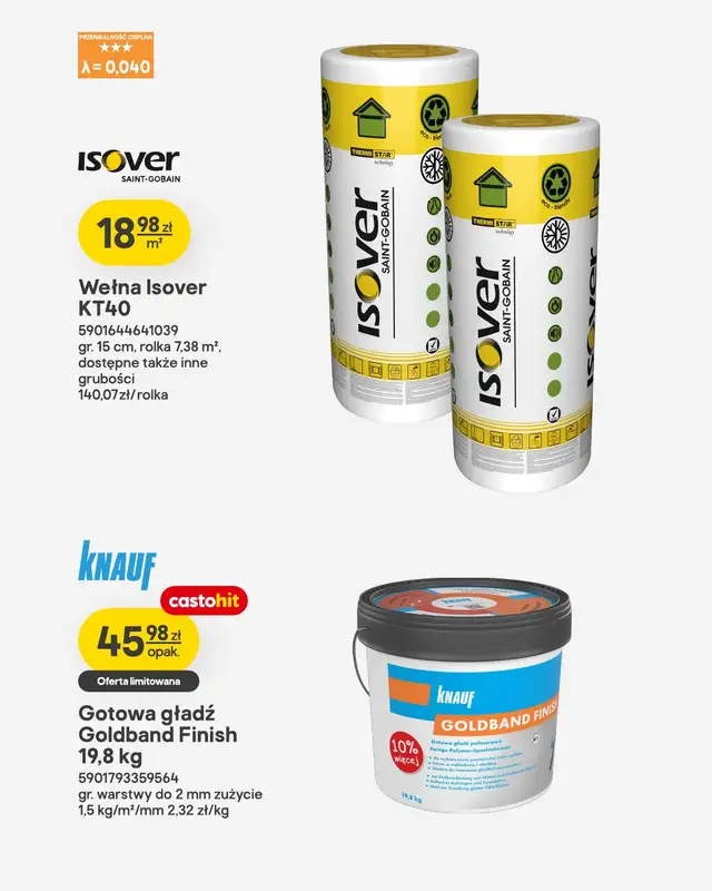 Castorama - gazetka promocyjna Remont i budowa od wtorku 07.04 do wtorku 21.04 - strona 34