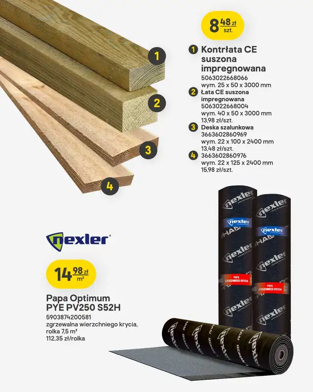 Castorama - gazetka promocyjna Remont i budowa od wtorku 07.04 do wtorku 21.04 - strona 36