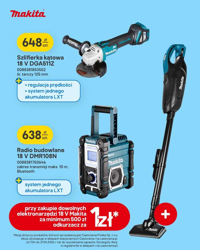 Castorama - gazetka promocyjna Remont i budowa od wtorku 07.04 do wtorku 21.04 - strona 14