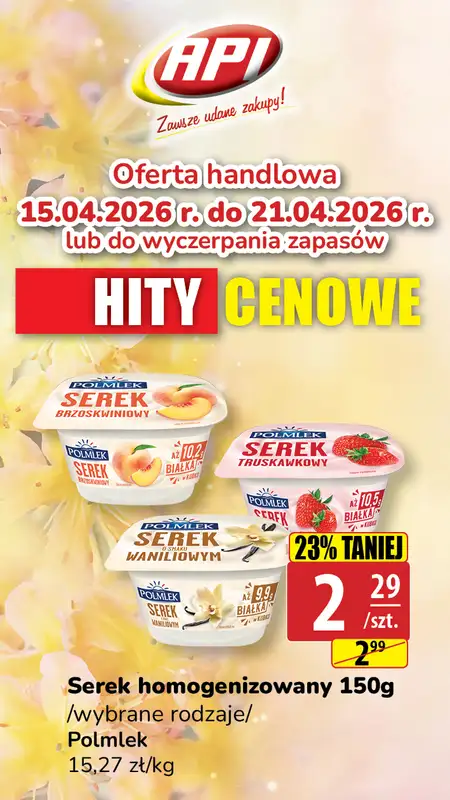 API Market - gazetka promocyjna Plakaty promocyjne od środy 15.04 do wtorku 21.04 - strona 7