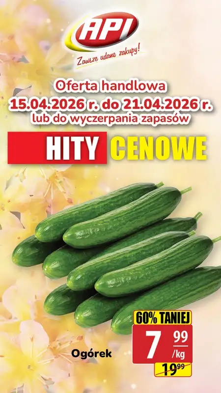 API Market - gazetka promocyjna Plakaty promocyjne od środy 15.04 do wtorku 21.04 - strona 5