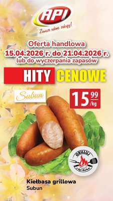 API Market - gazetka promocyjna Plakaty promocyjne od środy 15.04 do wtorku 21.04