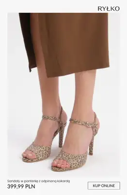 Ryłko - gazetka promocyjna Panther Print - obuwie i akcesoria damskie od środy 15.04  - strona 9