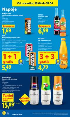 Lidl - gazetka promocyjna Oferta od czwartku od czwartku 16.04 do soboty 18.04 - strona 72