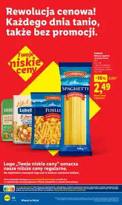 Lidl - gazetka promocyjna Oferta od czwartku od czwartku 16.04 do soboty 18.04 - strona 42
