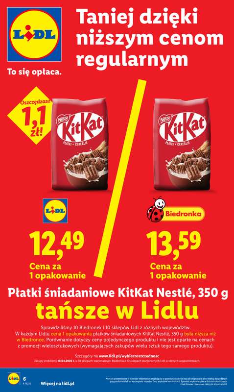 Lidl - gazetka promocyjna Oferta od czwartku od czwartku 16.04 do soboty 18.04 - strona 6