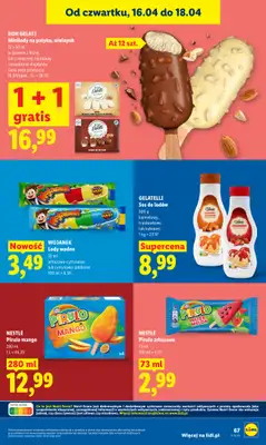 Lidl - gazetka promocyjna Oferta od czwartku od czwartku 16.04 do soboty 18.04 - strona 69