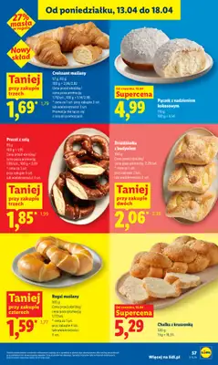 Lidl - gazetka promocyjna Oferta od czwartku od czwartku 16.04 do soboty 18.04 - strona 57