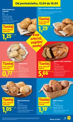 Lidl - gazetka promocyjna Oferta od czwartku od czwartku 16.04 do soboty 18.04 - strona 55