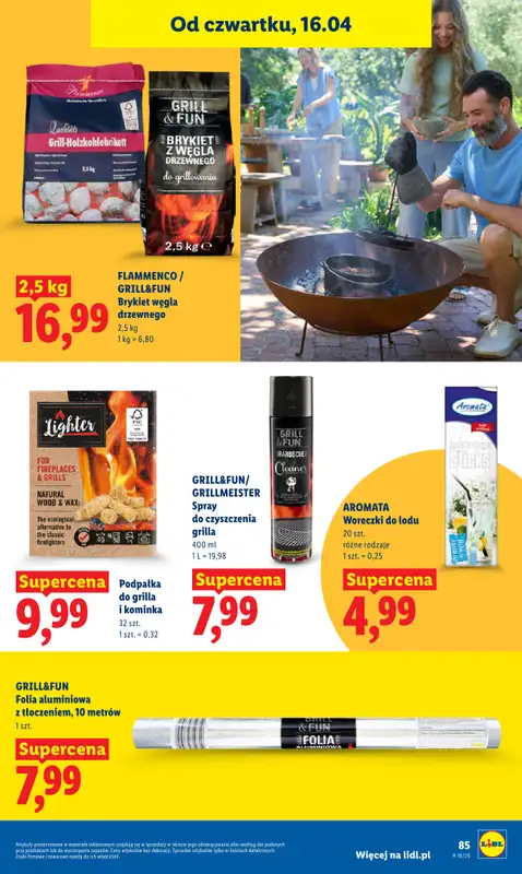 Lidl - gazetka promocyjna Oferta od czwartku od czwartku 16.04 do soboty 18.04 - strona 89