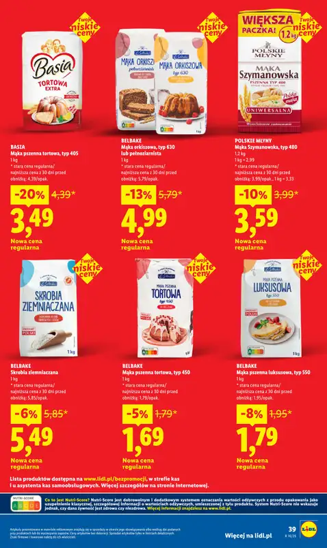 Lidl - gazetka promocyjna Oferta od czwartku od czwartku 16.04 do soboty 18.04 - strona 39
