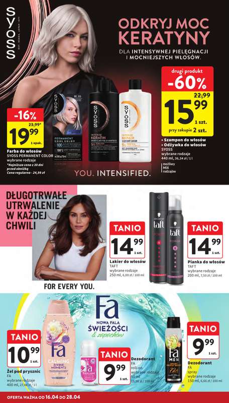 Intermarche - gazetka promocyjna Gazetka od czwartku 16.04 do środy 22.04 - strona 38