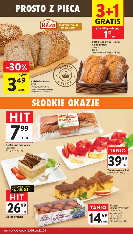 Intermarche - gazetka promocyjna Gazetka od czwartku 16.04 do środy 22.04 - strona 18