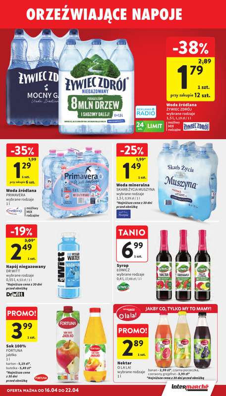 Intermarche - gazetka promocyjna Gazetka od czwartku 16.04 do środy 22.04 - strona 33