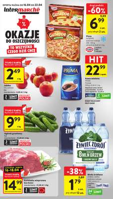 Intermarche - gazetka promocyjna Gazetka od czwartku 16.04 do środy 22.04