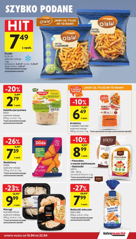 Intermarche - gazetka promocyjna Gazetka od czwartku 16.04 do środy 22.04 - strona 21