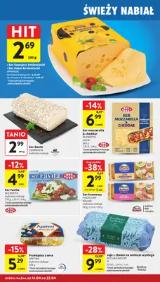 Intermarche - gazetka promocyjna Gazetka od czwartku 16.04 do środy 22.04 - strona 22