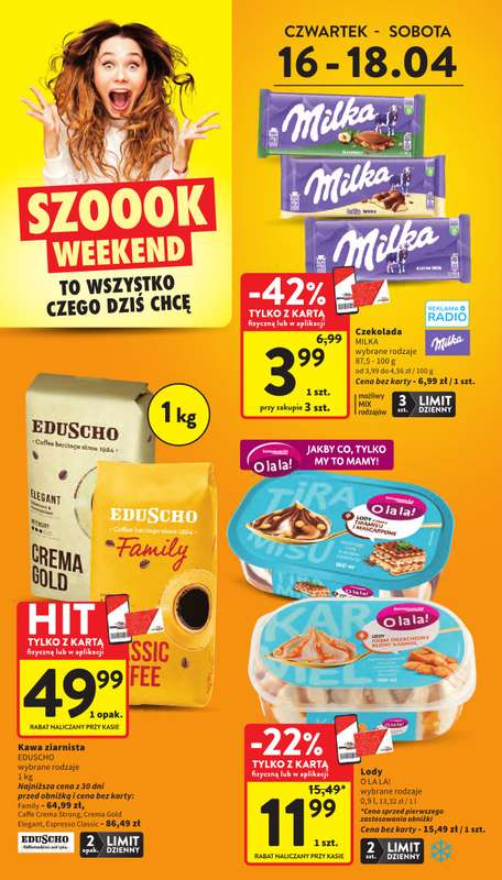 Intermarche - gazetka promocyjna Gazetka od czwartku 16.04 do środy 22.04 - strona 4