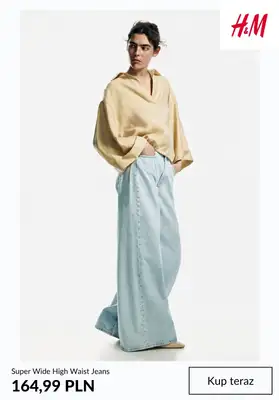 H&M - gazetka promocyjna Denim Edit dla niej od środy 15.04  - strona 9