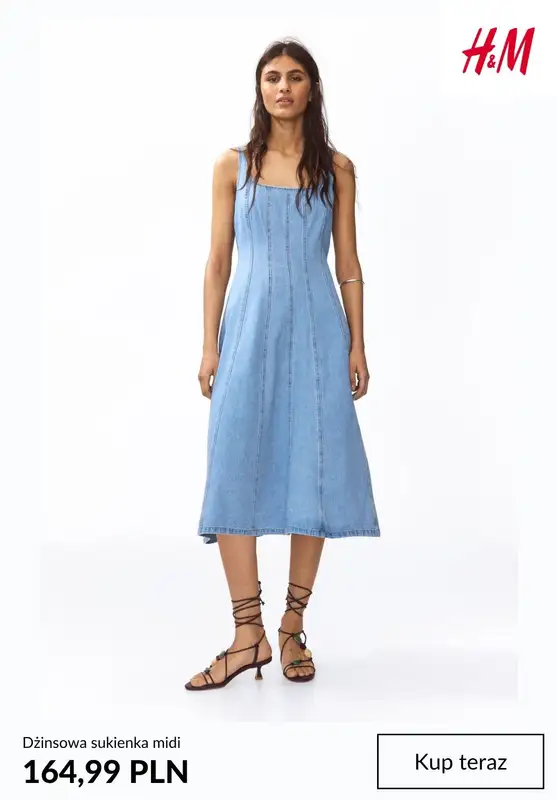 H&M - gazetka promocyjna Denim Edit dla niej od środy 15.04  - strona 5