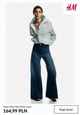 H&M - gazetka promocyjna Denim Edit dla niej od środy 15.04  - strona 4