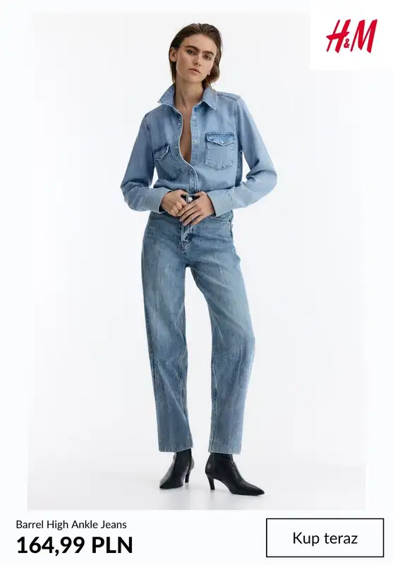 H&M - gazetka promocyjna Denim Edit dla niej od środy 15.04  - strona 10