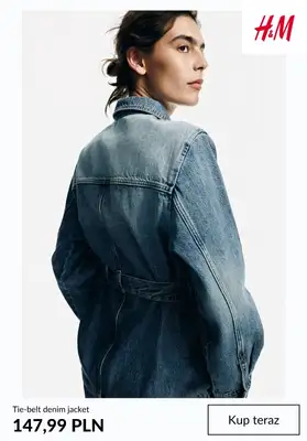 H&M - gazetka promocyjna Denim Edit dla niej od środy 15.04  - strona 3