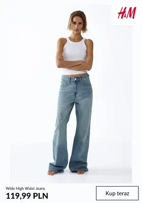 H&M - gazetka promocyjna Denim Edit dla niej od środy 15.04  - strona 6