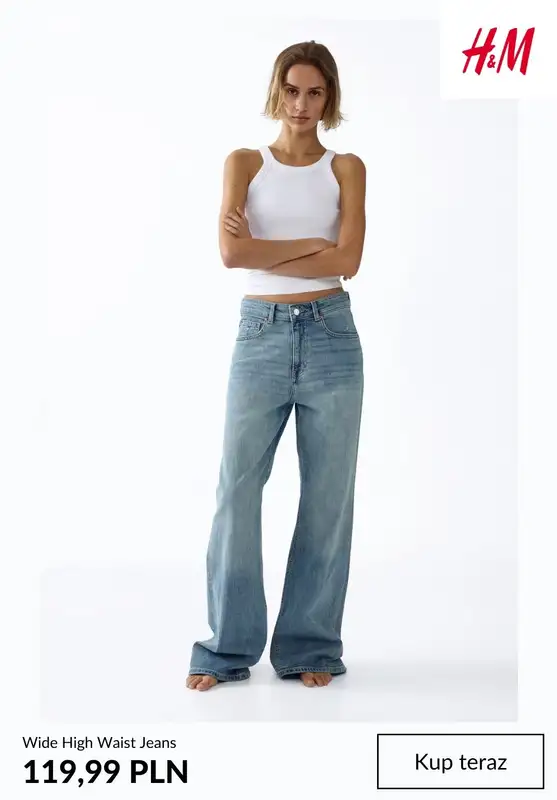 H&M - gazetka promocyjna Denim Edit dla niej od środy 15.04  - strona 6