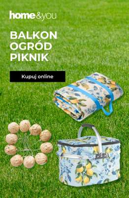 home&you - gazetka promocyjna Balkon, ogród, piknik od środy 15.04 do piątku 24.04