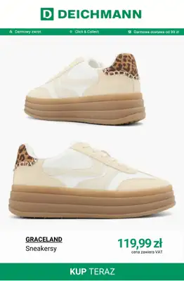 Deichmann - gazetka promocyjna Trendy damskiej mody obuwniczej od środy 15.04  - strona 7