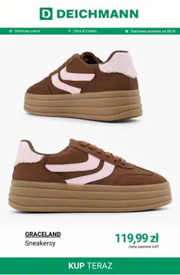 Deichmann - gazetka promocyjna Trendy damskiej mody obuwniczej od środy 15.04  - strona 20