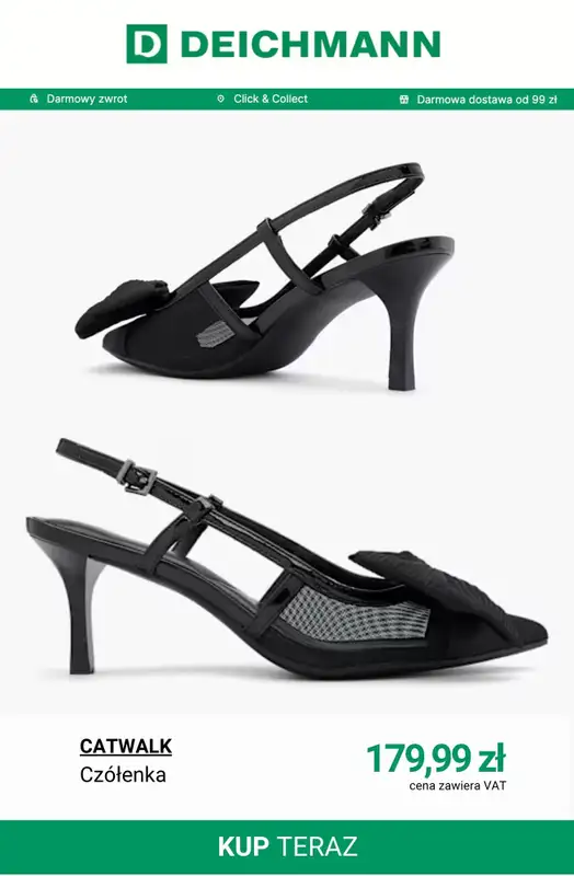 Deichmann - gazetka promocyjna Trendy damskiej mody obuwniczej od środy 15.04  - strona 13
