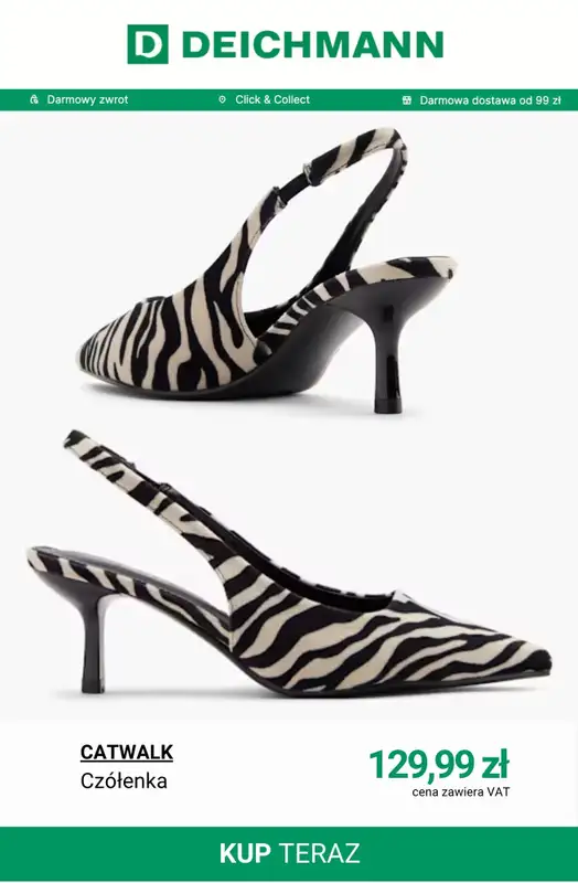 Deichmann - gazetka promocyjna Trendy damskiej mody obuwniczej od środy 15.04  - strona 2