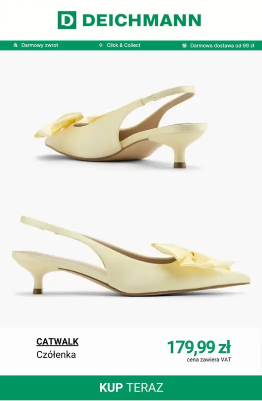 Deichmann - gazetka promocyjna Trendy damskiej mody obuwniczej od środy 15.04  - strona 4