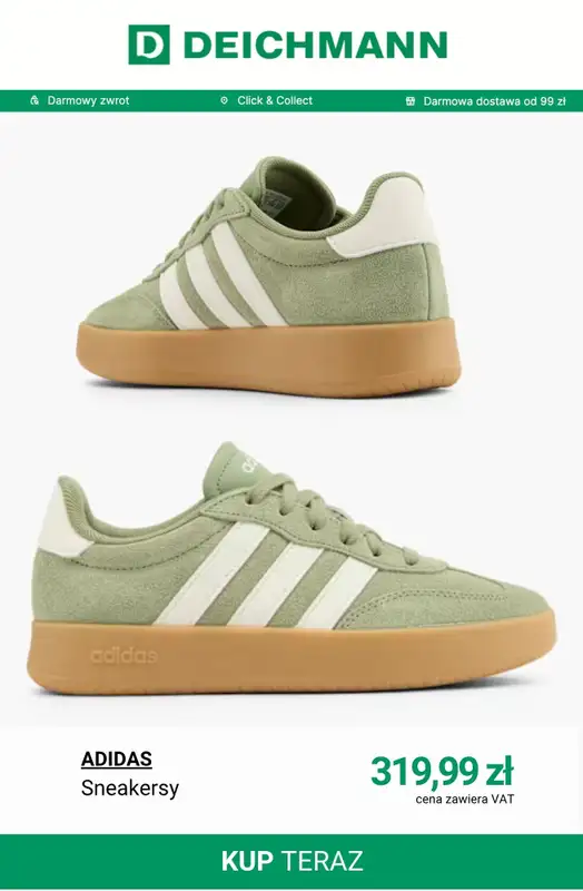 Deichmann - gazetka promocyjna Trendy damskiej mody obuwniczej od środy 15.04  - strona 19