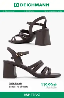 Deichmann - gazetka promocyjna Trendy damskiej mody obuwniczej od środy 15.04  - strona 8