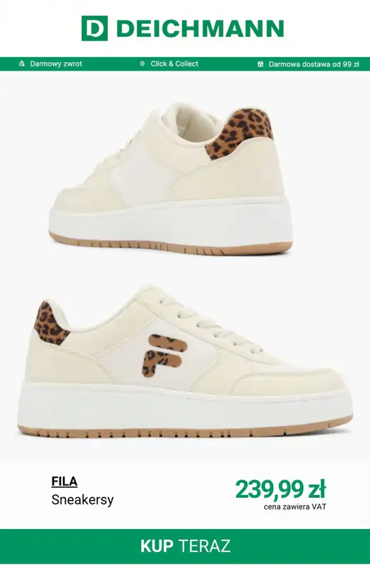 Deichmann - gazetka promocyjna Trendy damskiej mody obuwniczej od środy 15.04  - strona 9