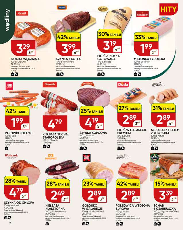 Chata Polska - gazetka promocyjna Gazetka 23.04-02.05  do soboty 02.05 - strona 2